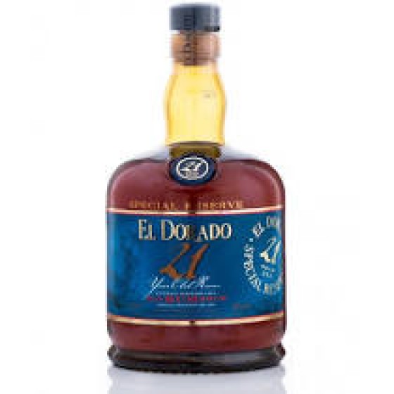El Dorado 21r. Rum, 43%, 0,7l El Dorado 21r. Rum, 43%, 0,7l